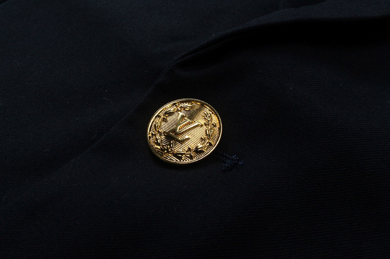 Louis Vuitton Embroidered Logo Blazer