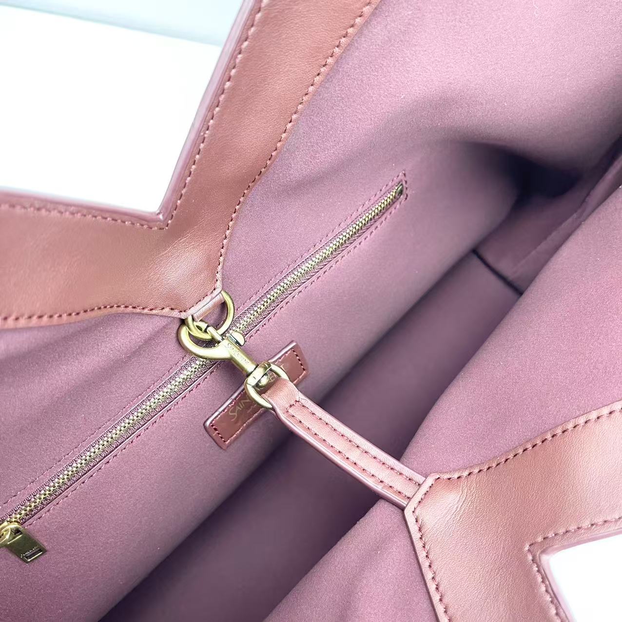 YSL- Grain Leather Tote Bag