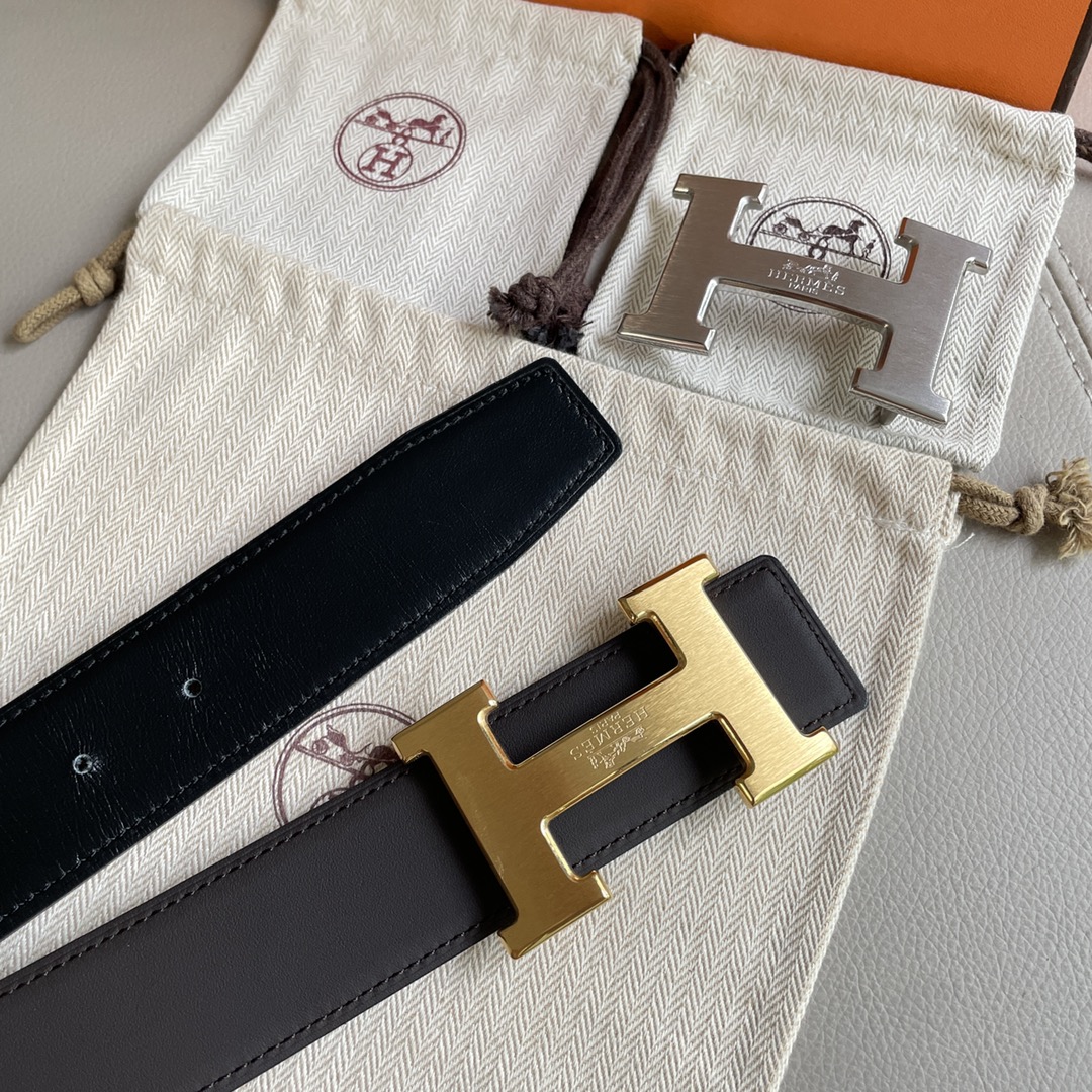 Hermès Leather Belt