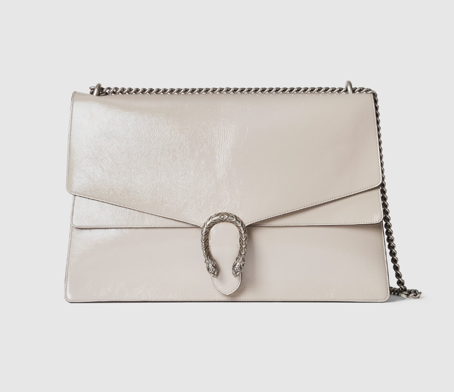 DIONYSUS LARGE SHOULDER BAG-Light grey-795003
