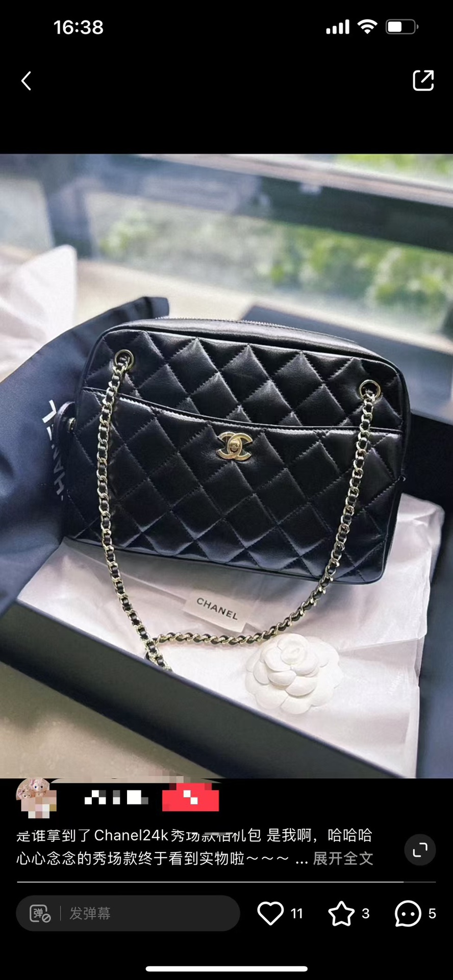 OHANEL Gold Coin Microbadge Camera Bag