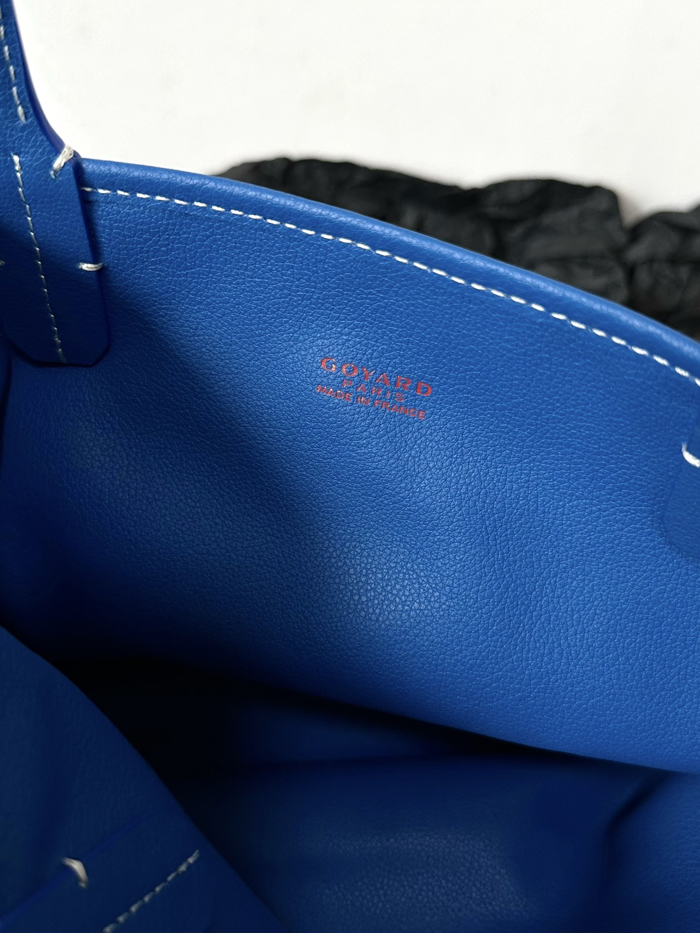 Shopping bag mini gray Sky blue