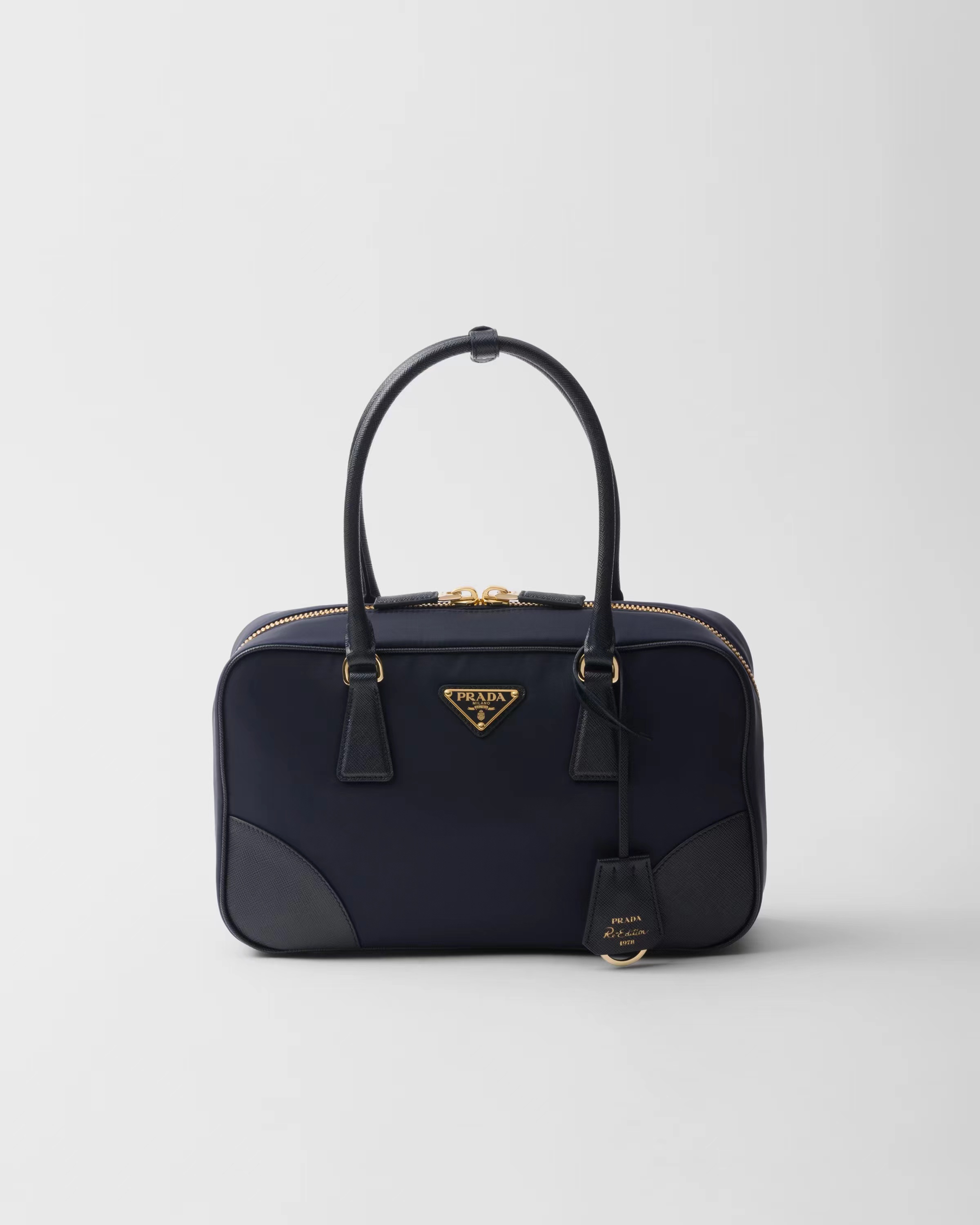 Prada Re-Edition 1978 medium Re-Nylon and Saffiano leather two-handle bag