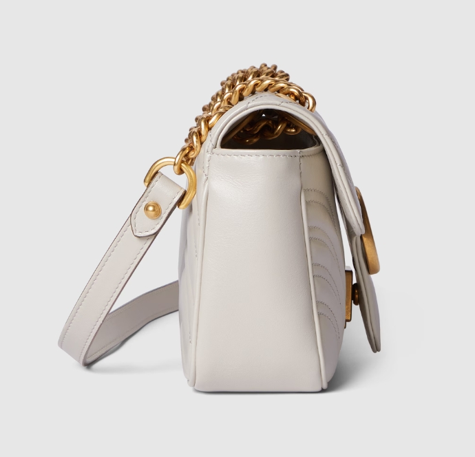 GG MARMONT MATELASSÉ MINI BAG-Grey-‎446744