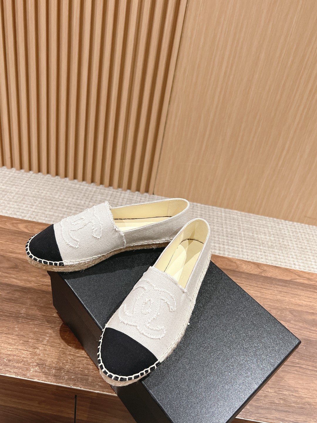 Chanel classic fisherman shoes