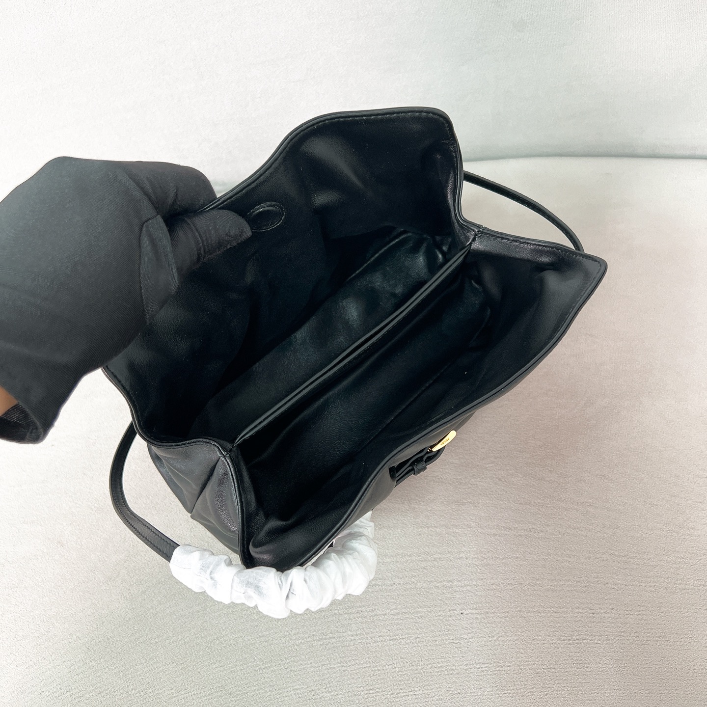 Prada Dada nappa leather bag