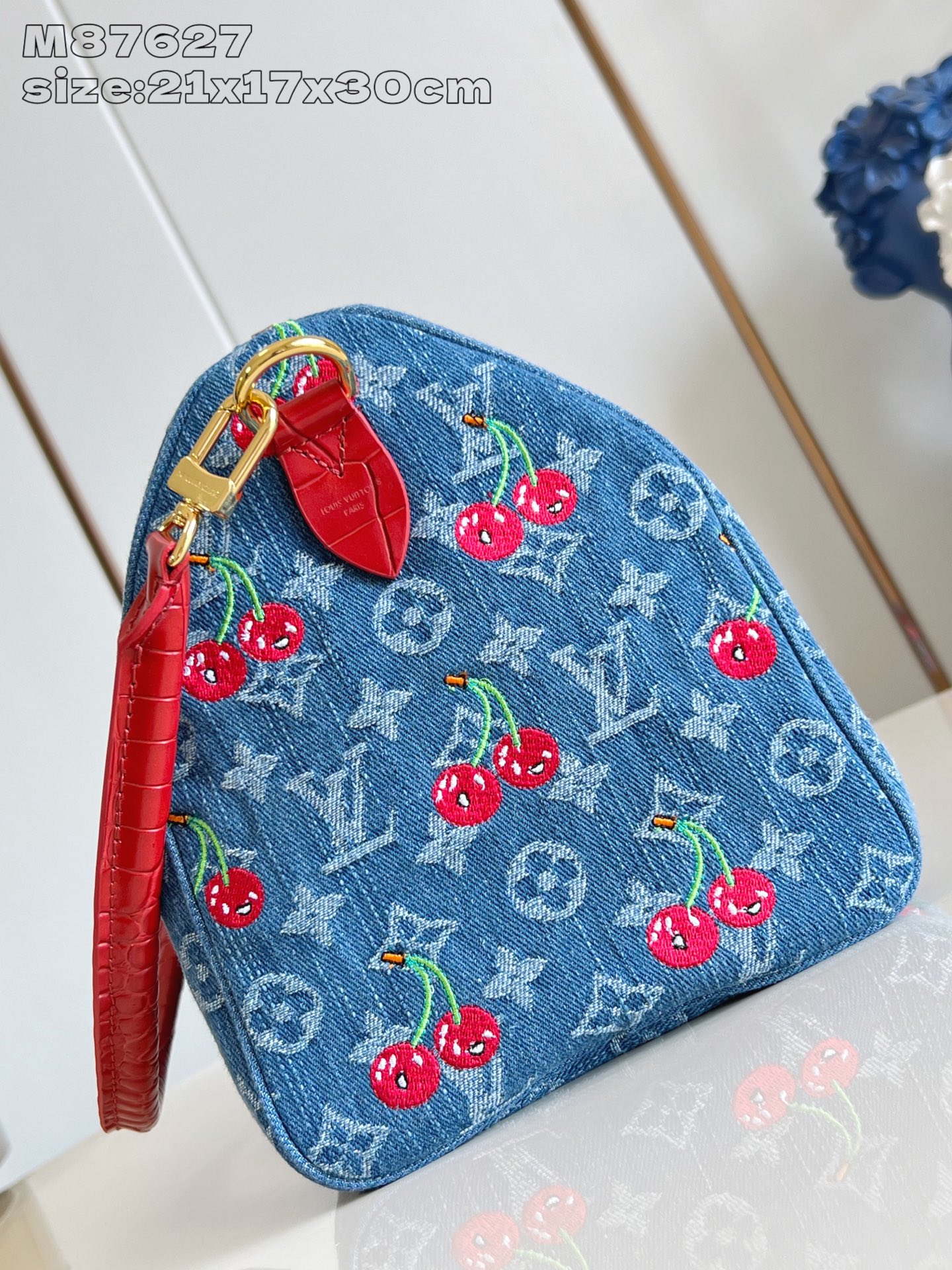 LV N87627 Lançamento LV x TM Bolsa Speedy Soft 30