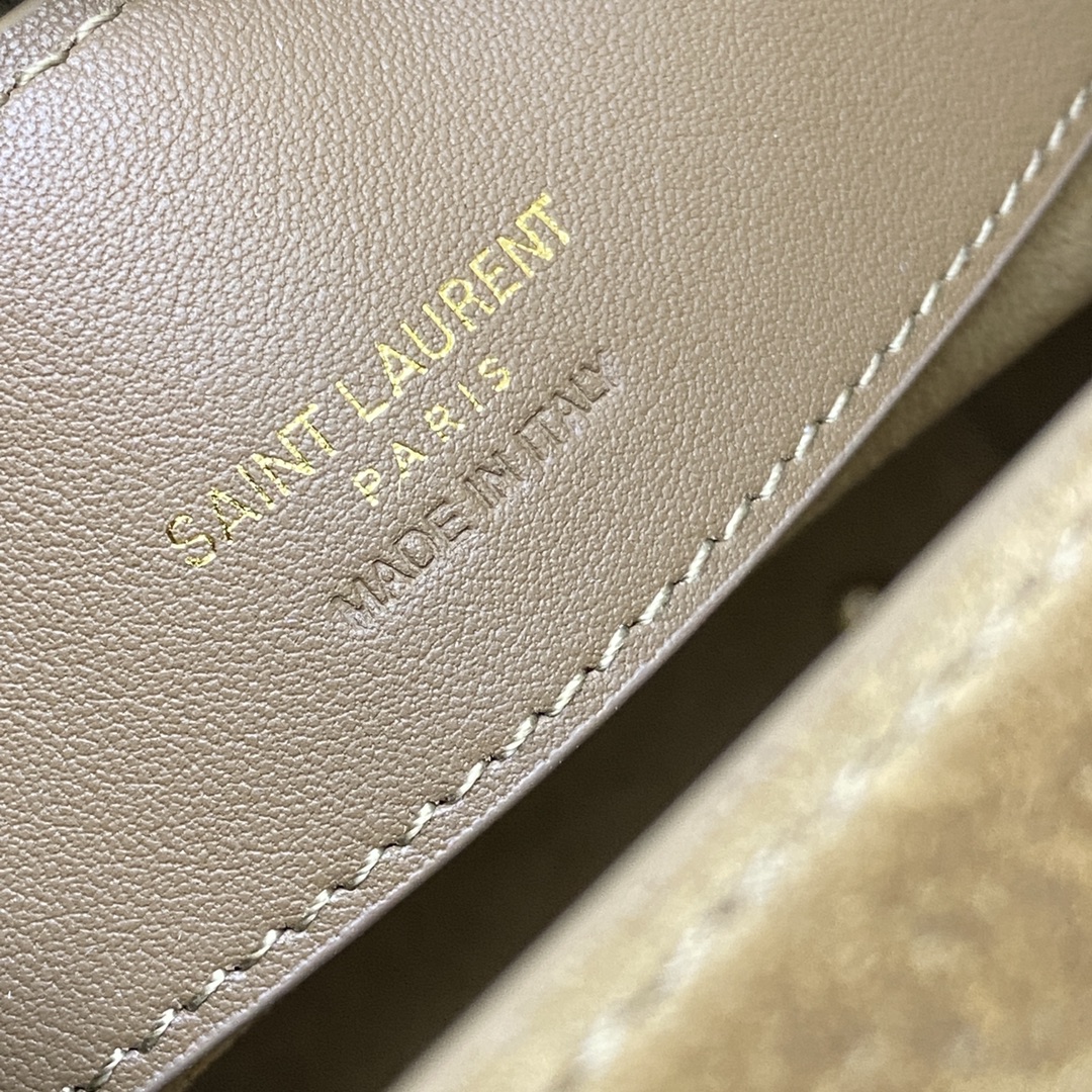 SAINT LAURENT ROSE Hobo in Blush Rose