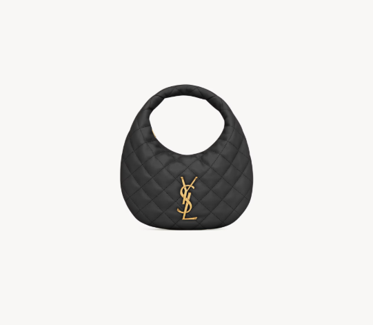 YSL Baby Icare Top Handle Bag black