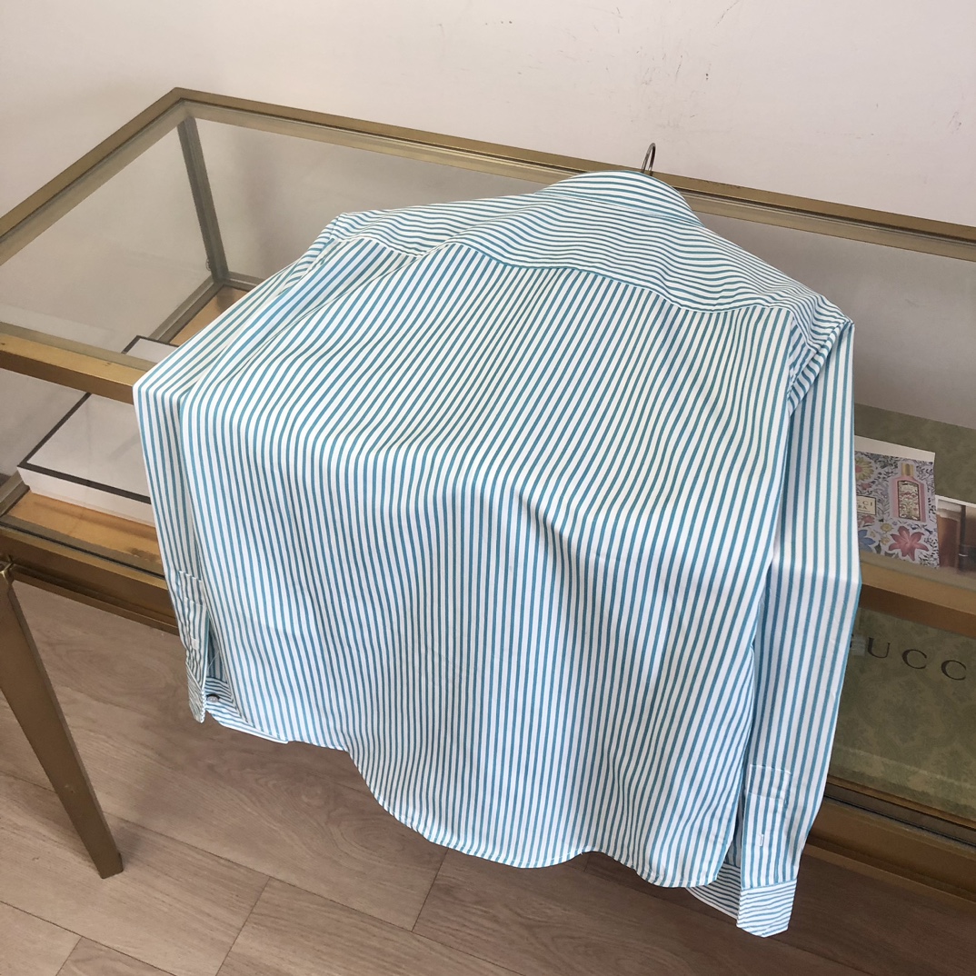 1AHVXJ New Monogram Striped Shirt