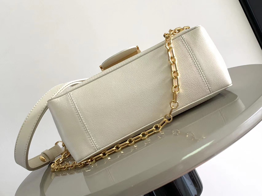 Louis Vuitton M25050 Dauphine Soft MM White