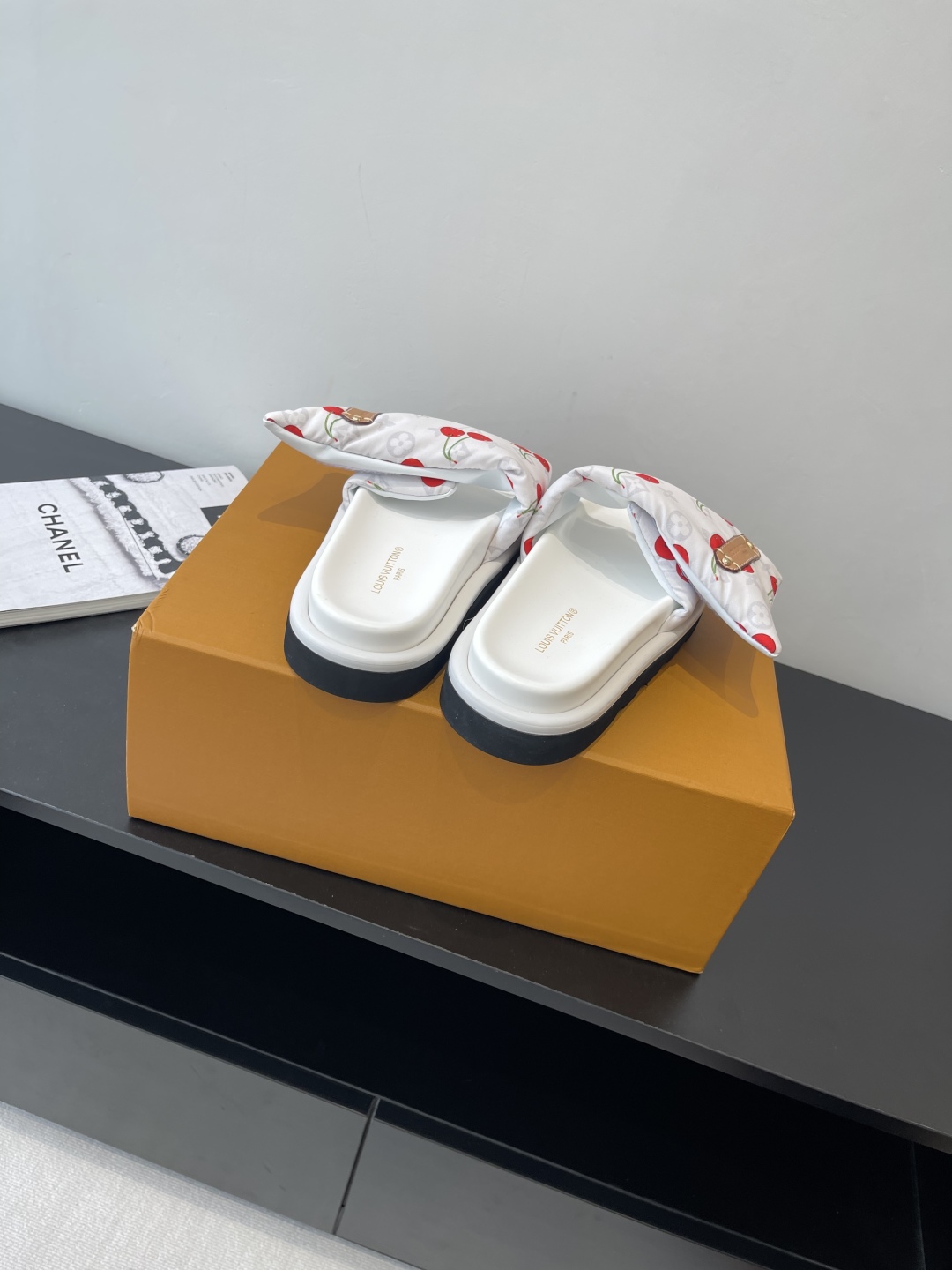 Louis Vuitton 2025 SS Cherry Collection – Summer Sandals