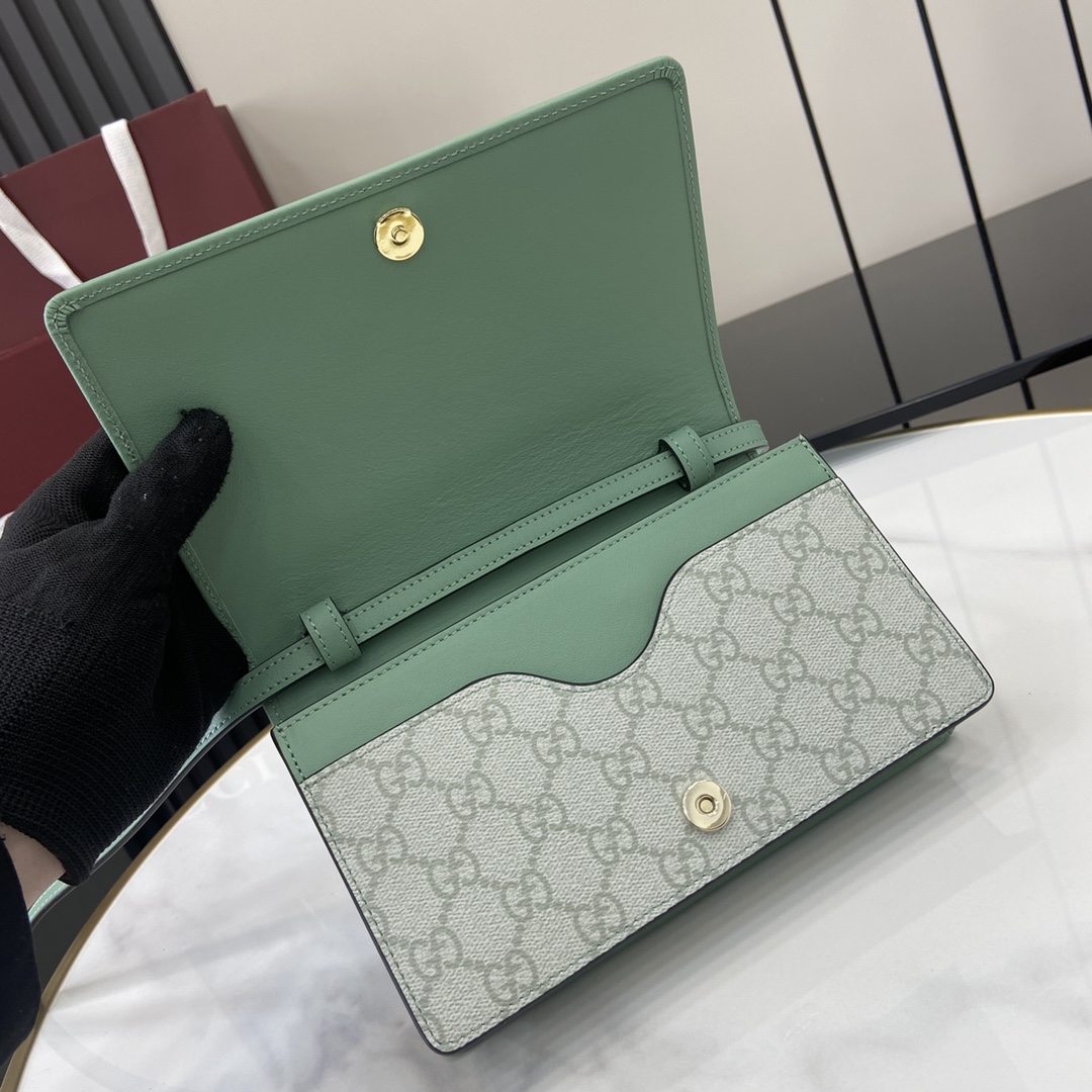 Gucci GG Emblem Shoulder Bag