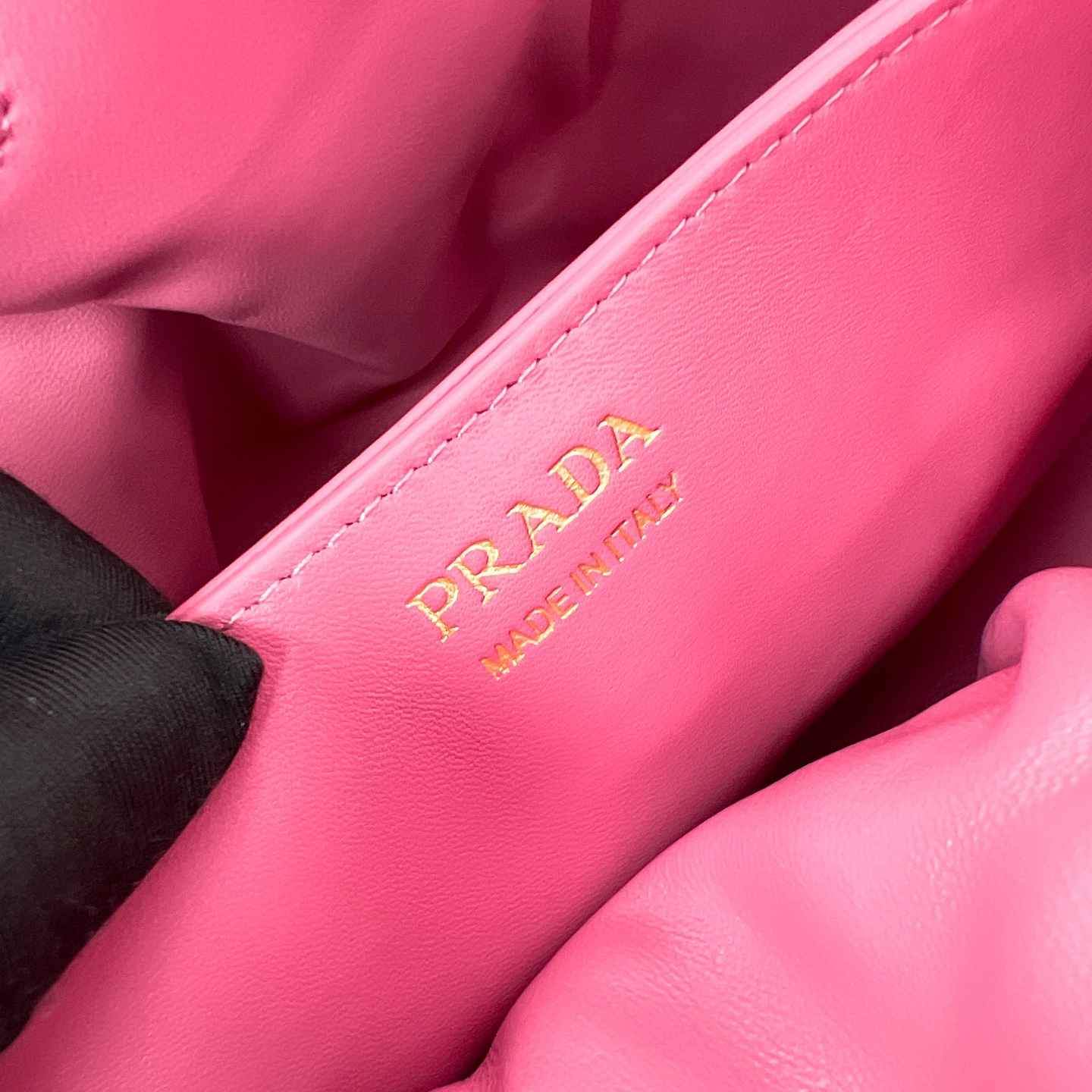 Prada Dada nappa leather bag