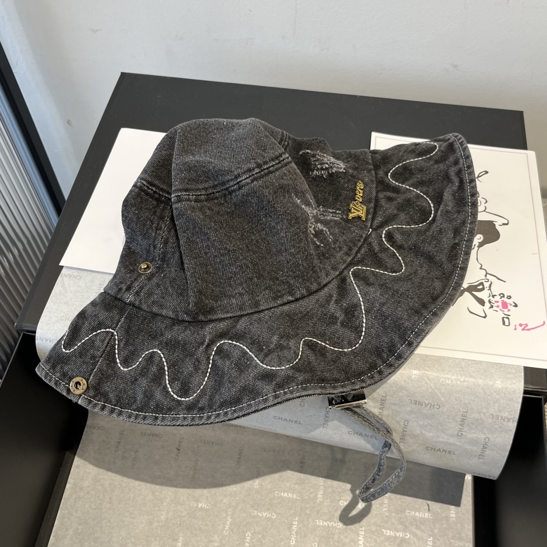 Louis Vuitton Denim Bucket Hat