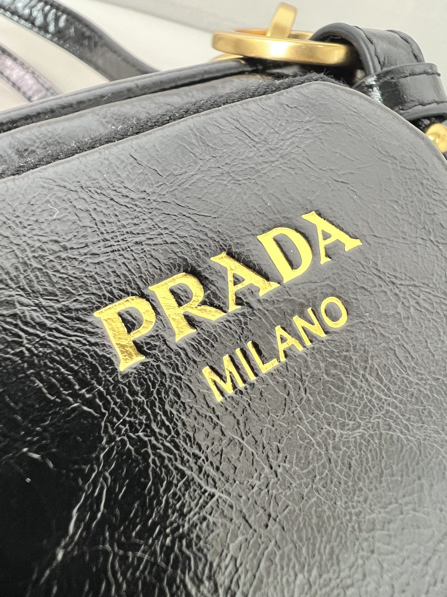 2025 Oil-Wax Leather Dangel Bag 1BB137