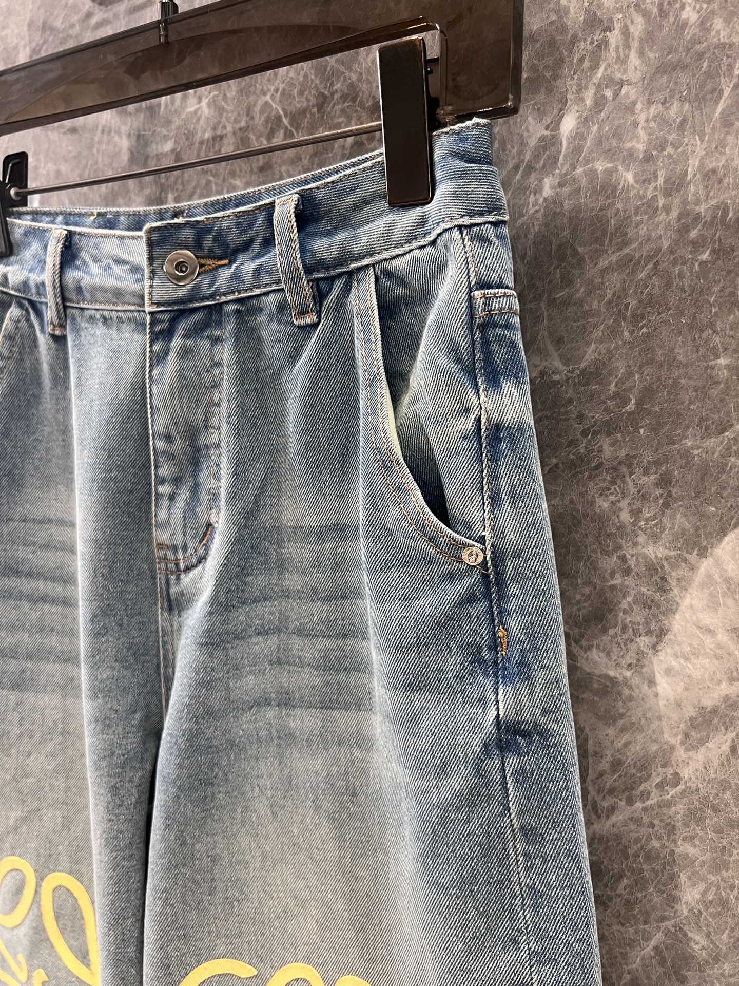 Loewe denim shorts