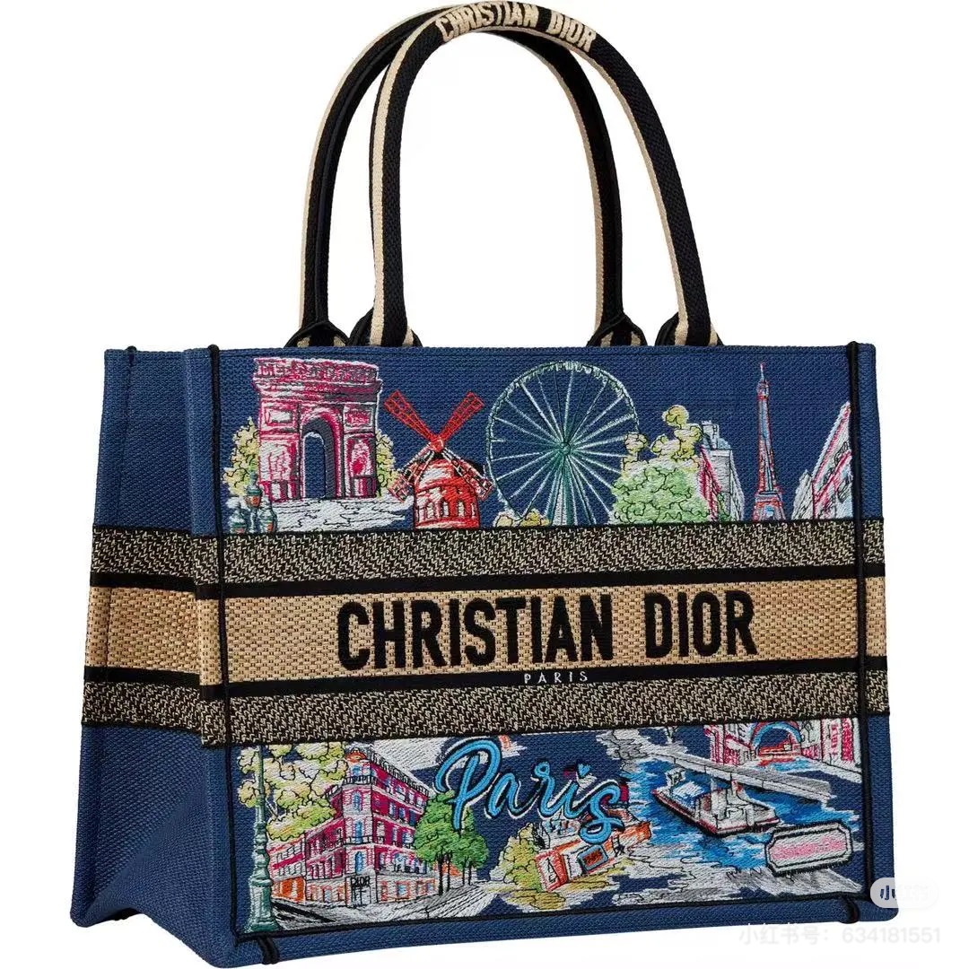 Dior MEDIUM LADY D-LITE BAG-Paris