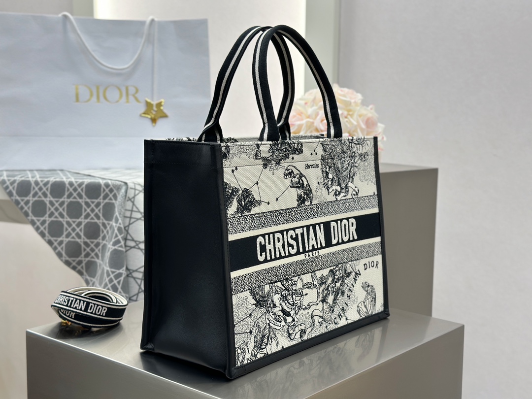 Black and white constellation bag