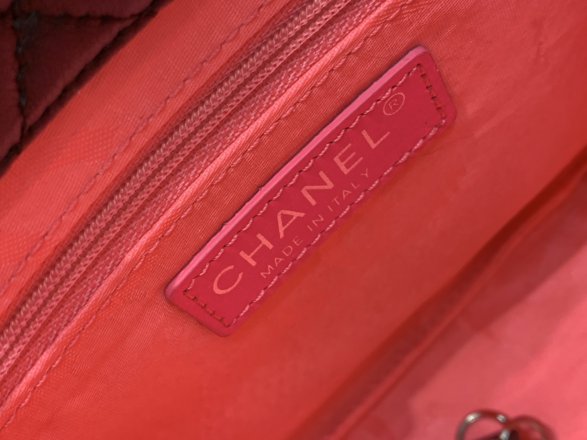 Chanel-CHANEL Black Quilted Leather Crossbody Bag