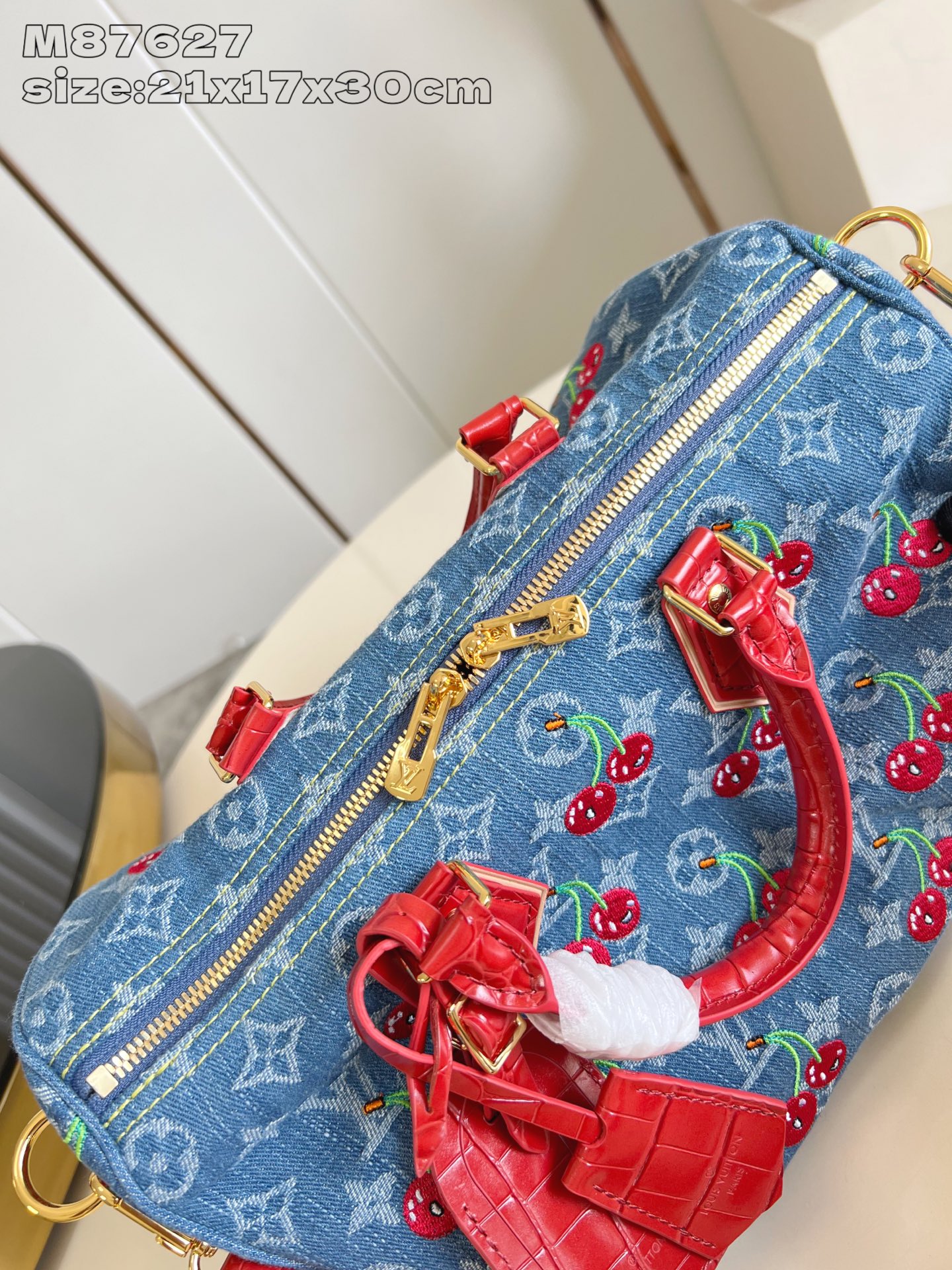 LV N87627 Lançamento LV x TM Bolsa Speedy Soft 30