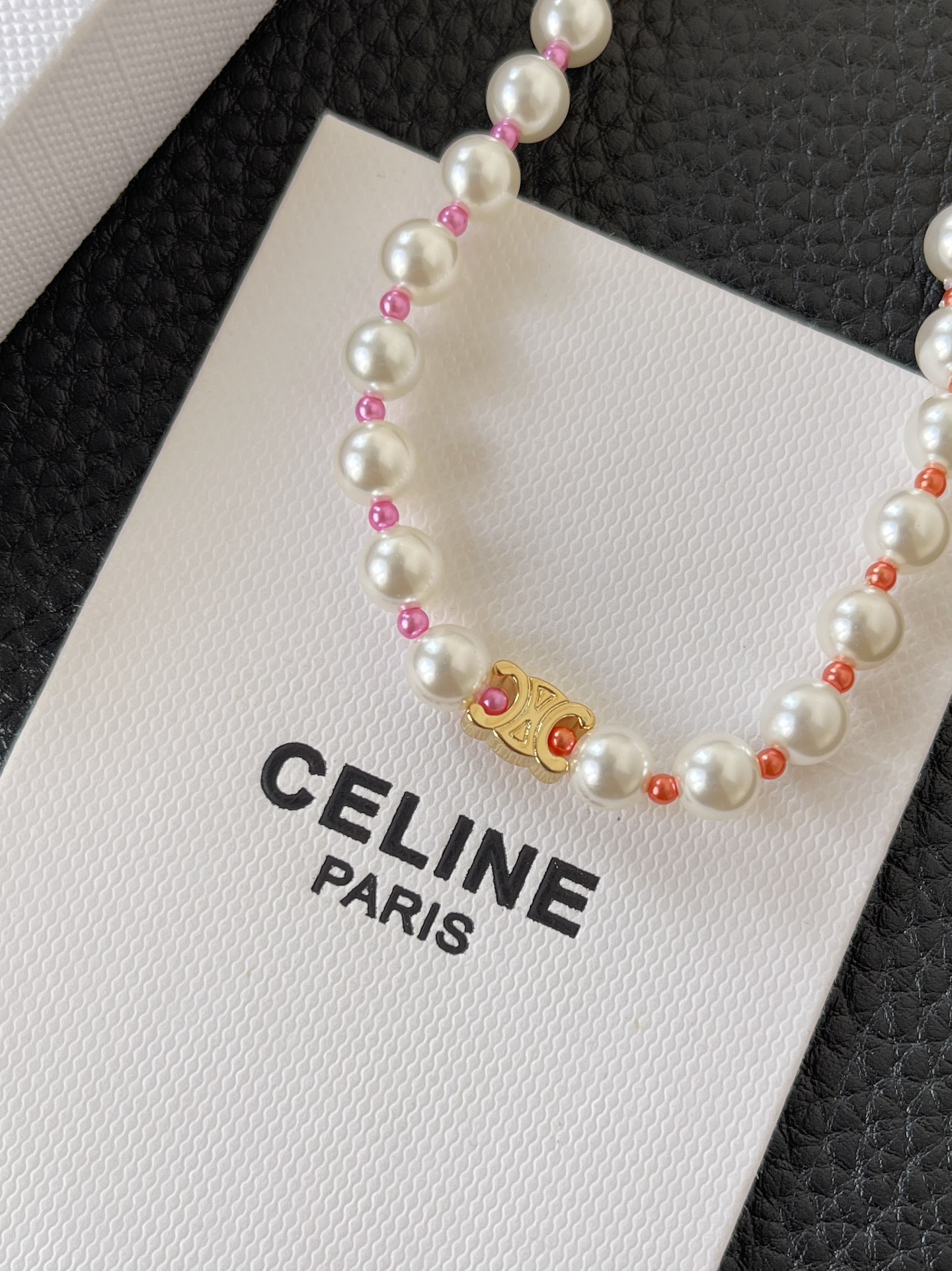 C*eline 520 pearl bracelet