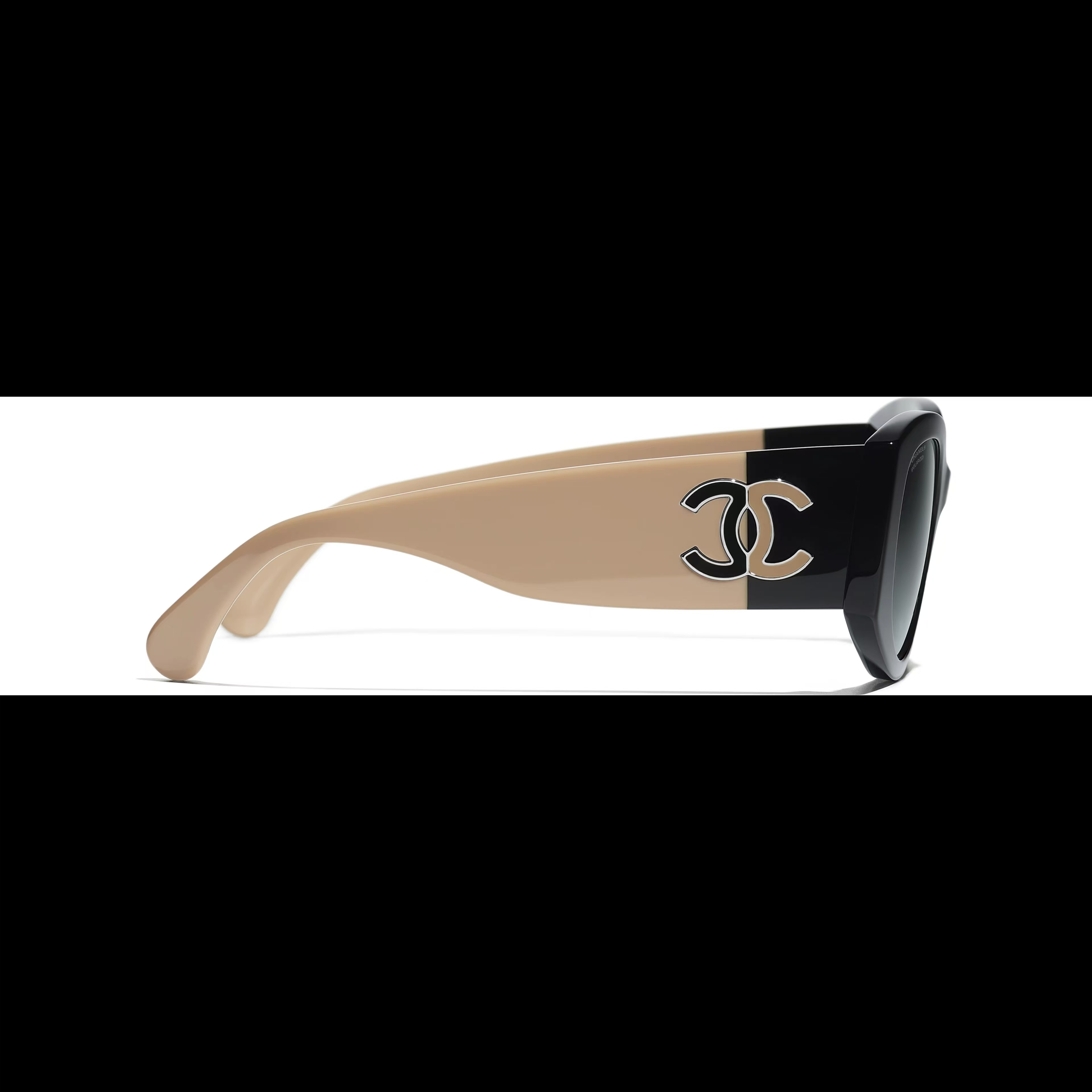 CHANEL-Oval Sunglasses