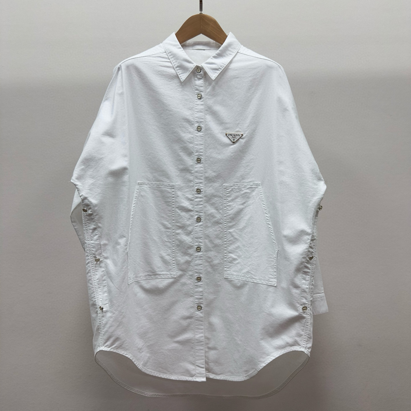 Prada Alphabet White Shirt
