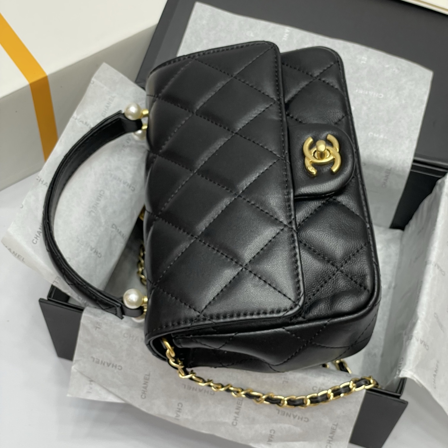 Chanel 25P New Pearl Flap Bag