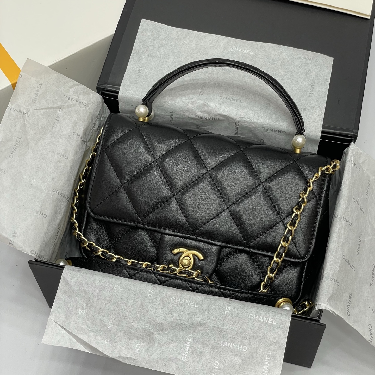 Chanel 25P New Pearl Flap Bag
