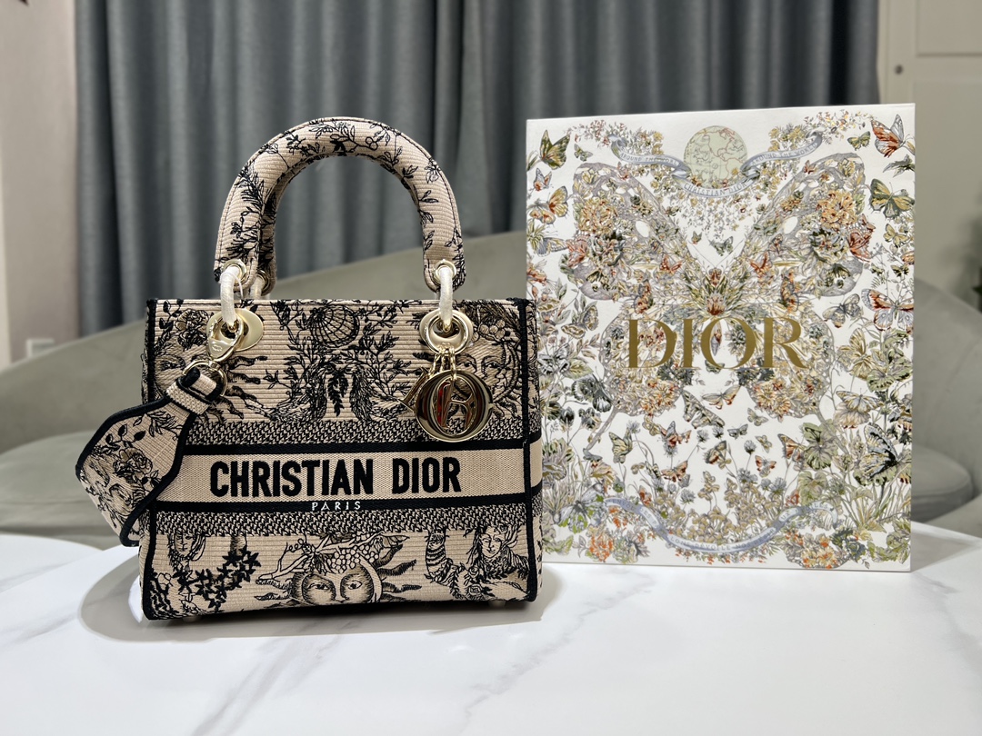 Lady Dior-lite - Beige