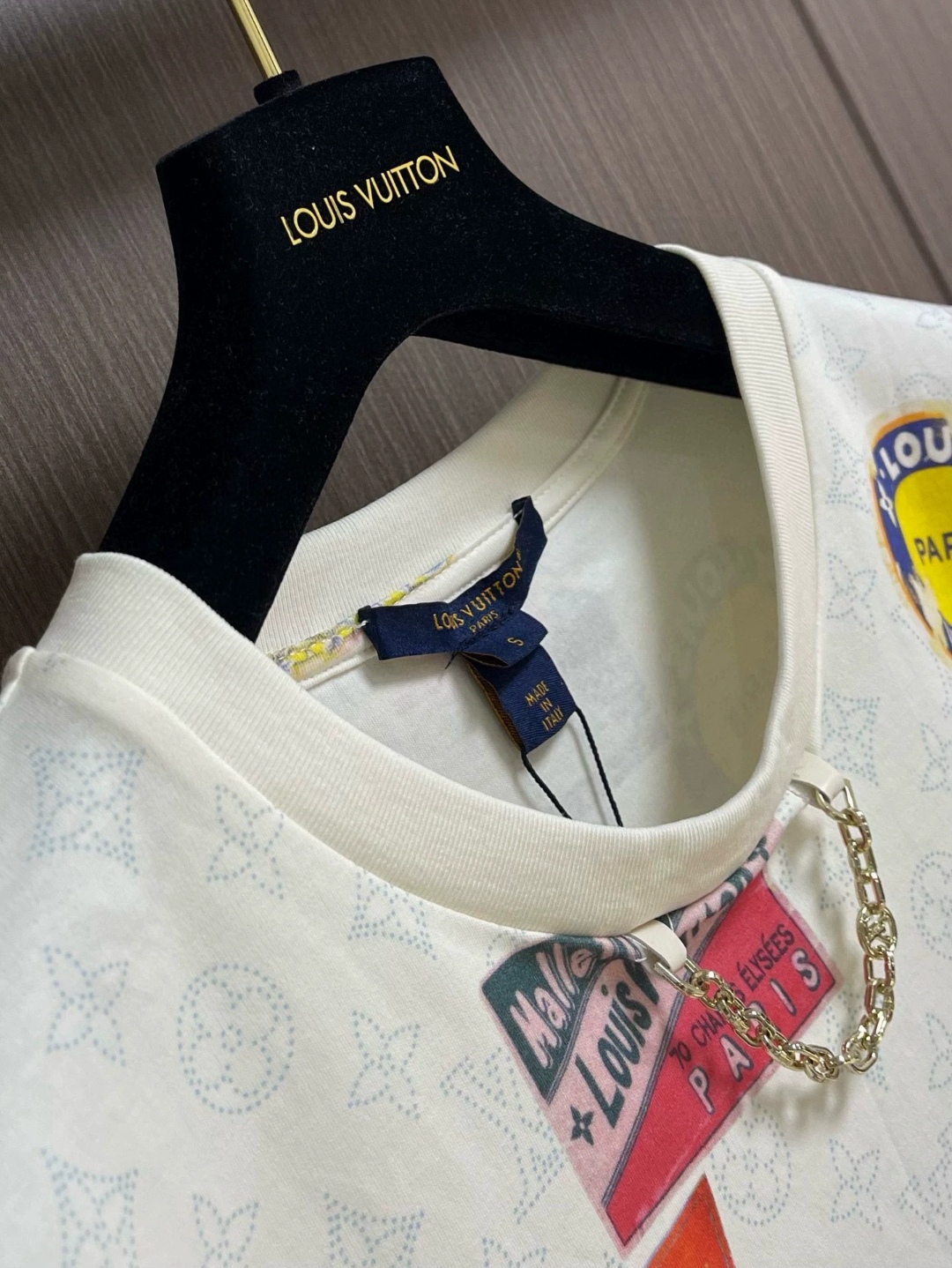 LOUIS VUITTON Mahina Patch Print T-Shirt