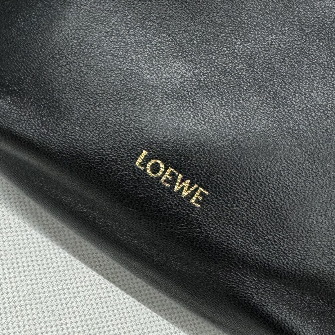 Loewe-Mini Flamenco clutch in nappa calfskin-Black