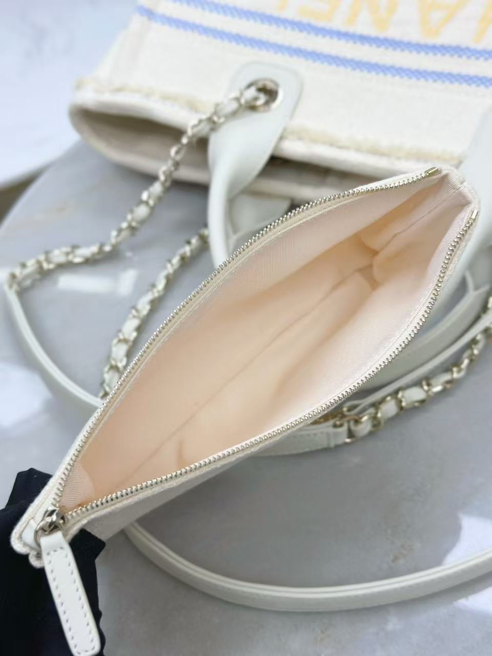 Chanel 25C Latest Beach Tote Shopping Bag 🛍️