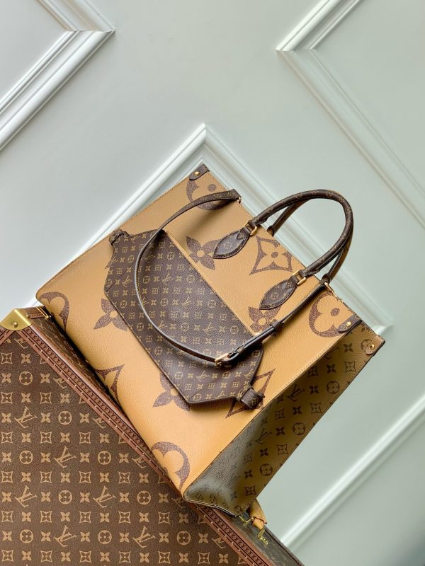 Louis Vuitton M46823 OnTheGo Voyage Monogram Reverse