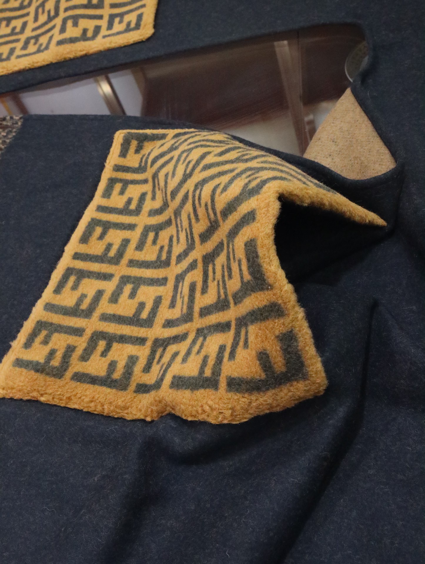 Fendi limited edition cape shawl