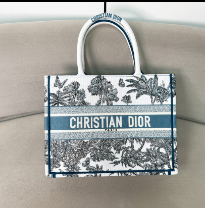 Dioriviera Medium Dior Book Tote White
