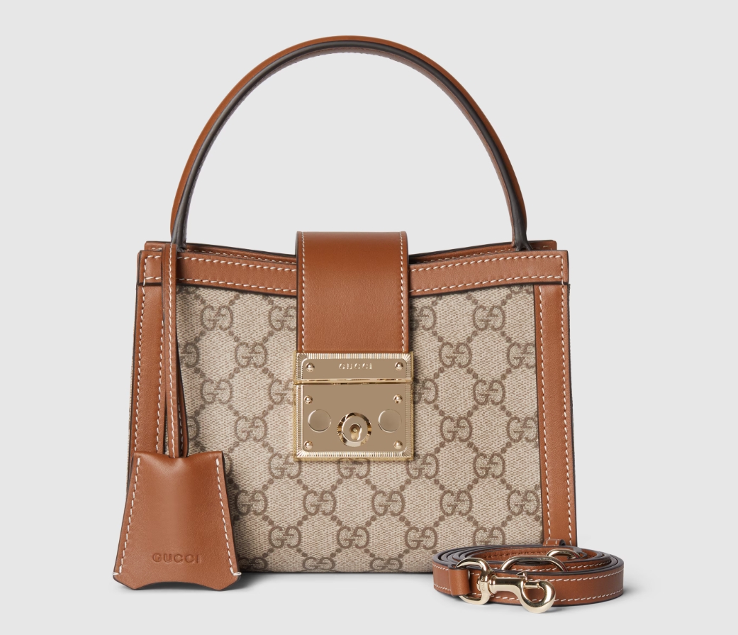 GUCCI-Padlock small top handle bag