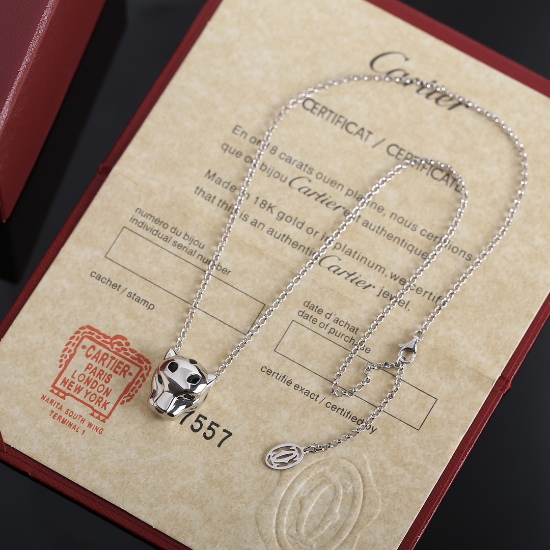 Cartier Leopard Necklace (Non-Diamond Version)