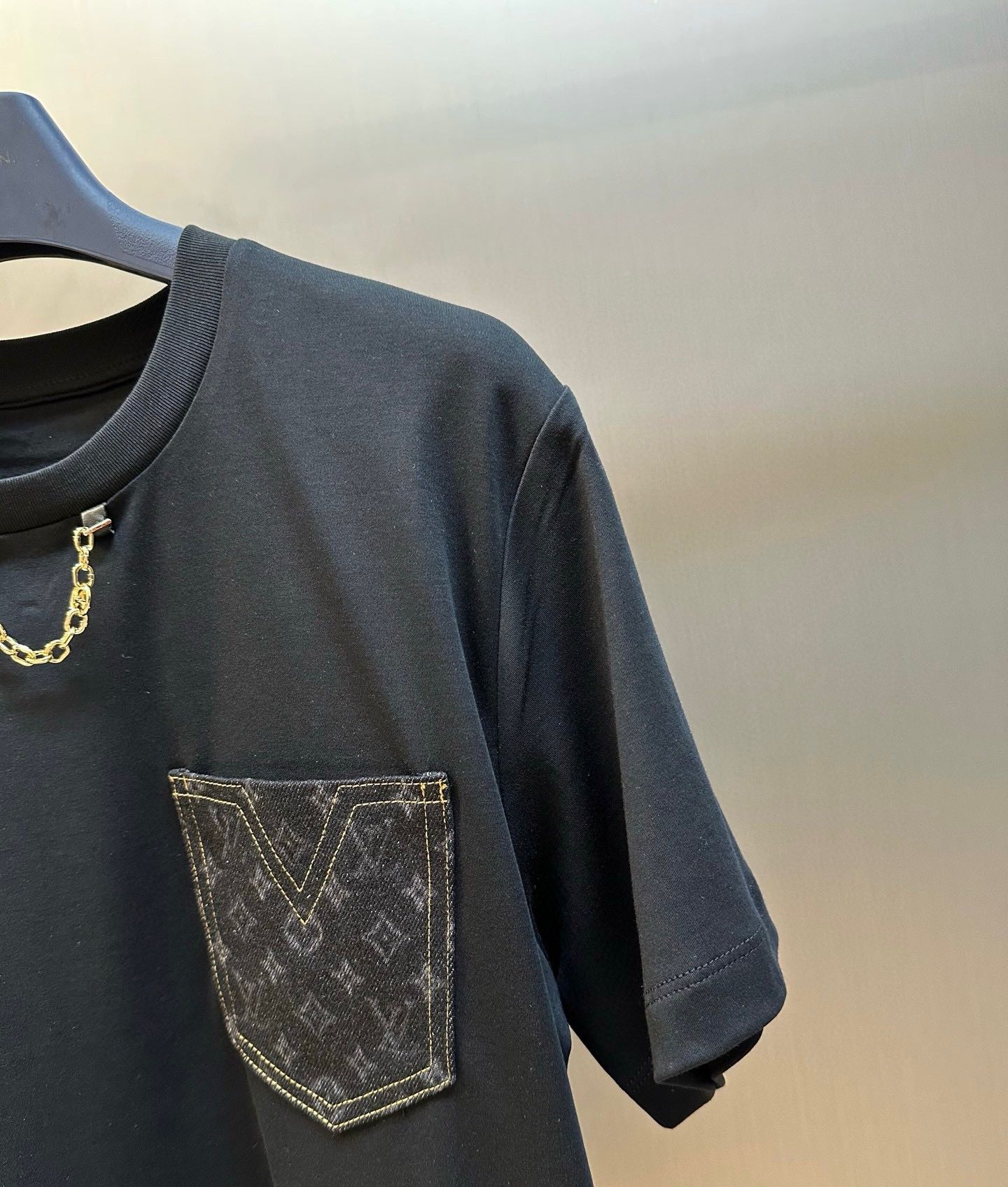 Louis Vuitton Denim Pocket Chain T-Shirt