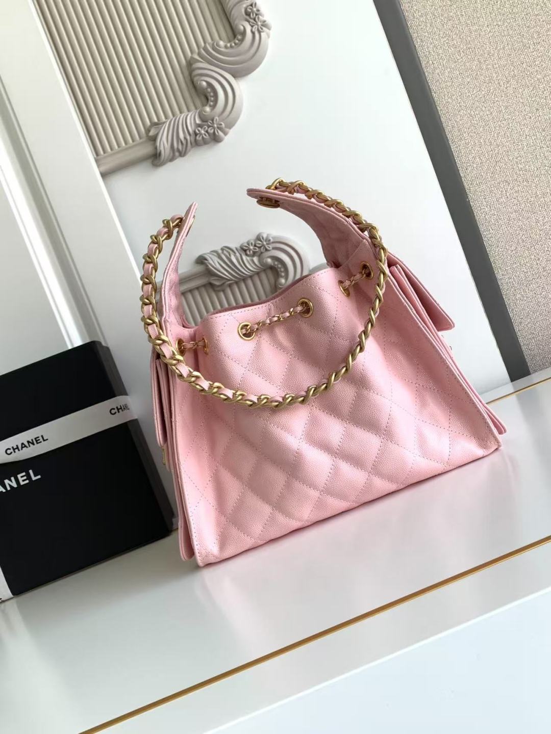 CHANEL 25C Hobo Shoulder Bag