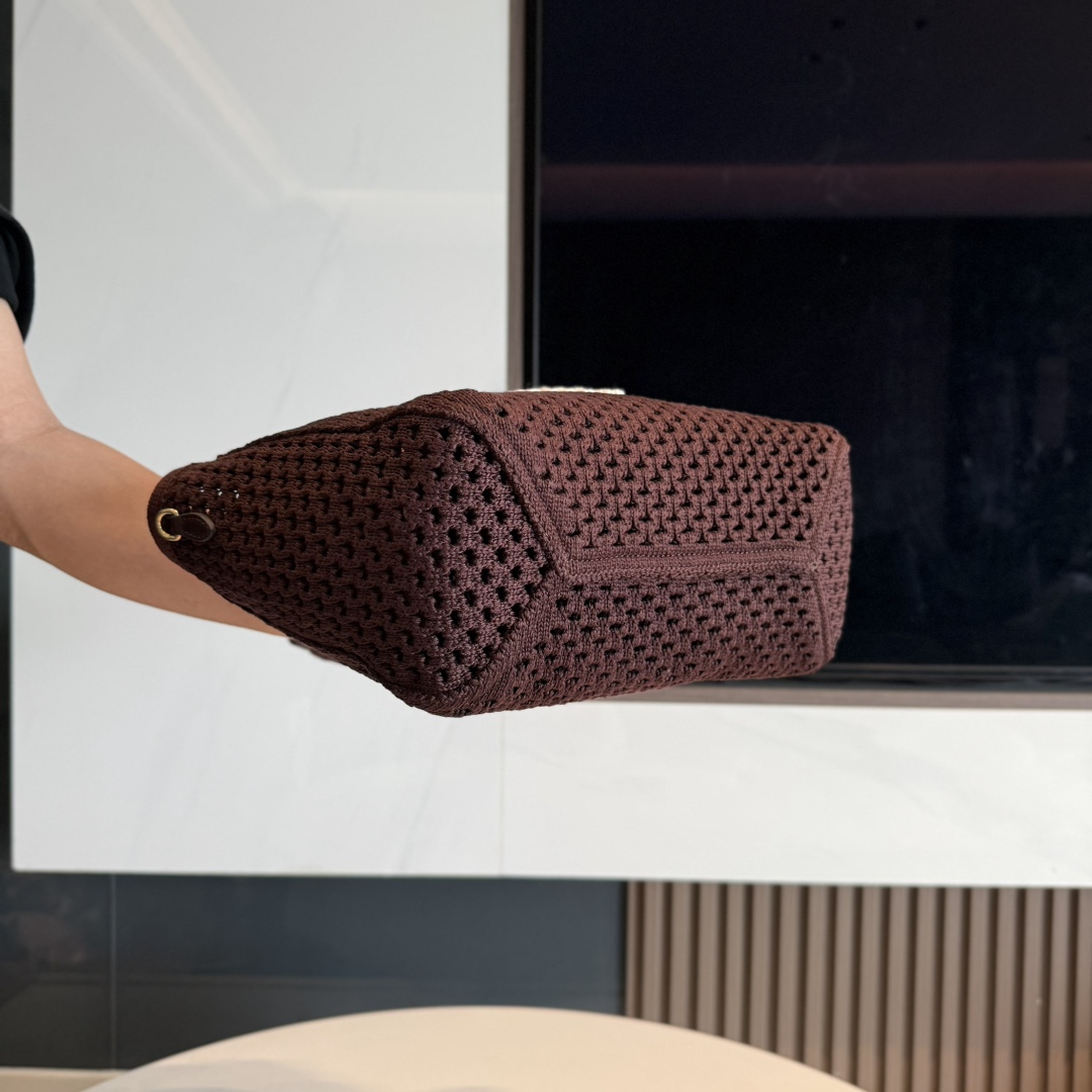 MIUMIU IVY cotton mesh bag