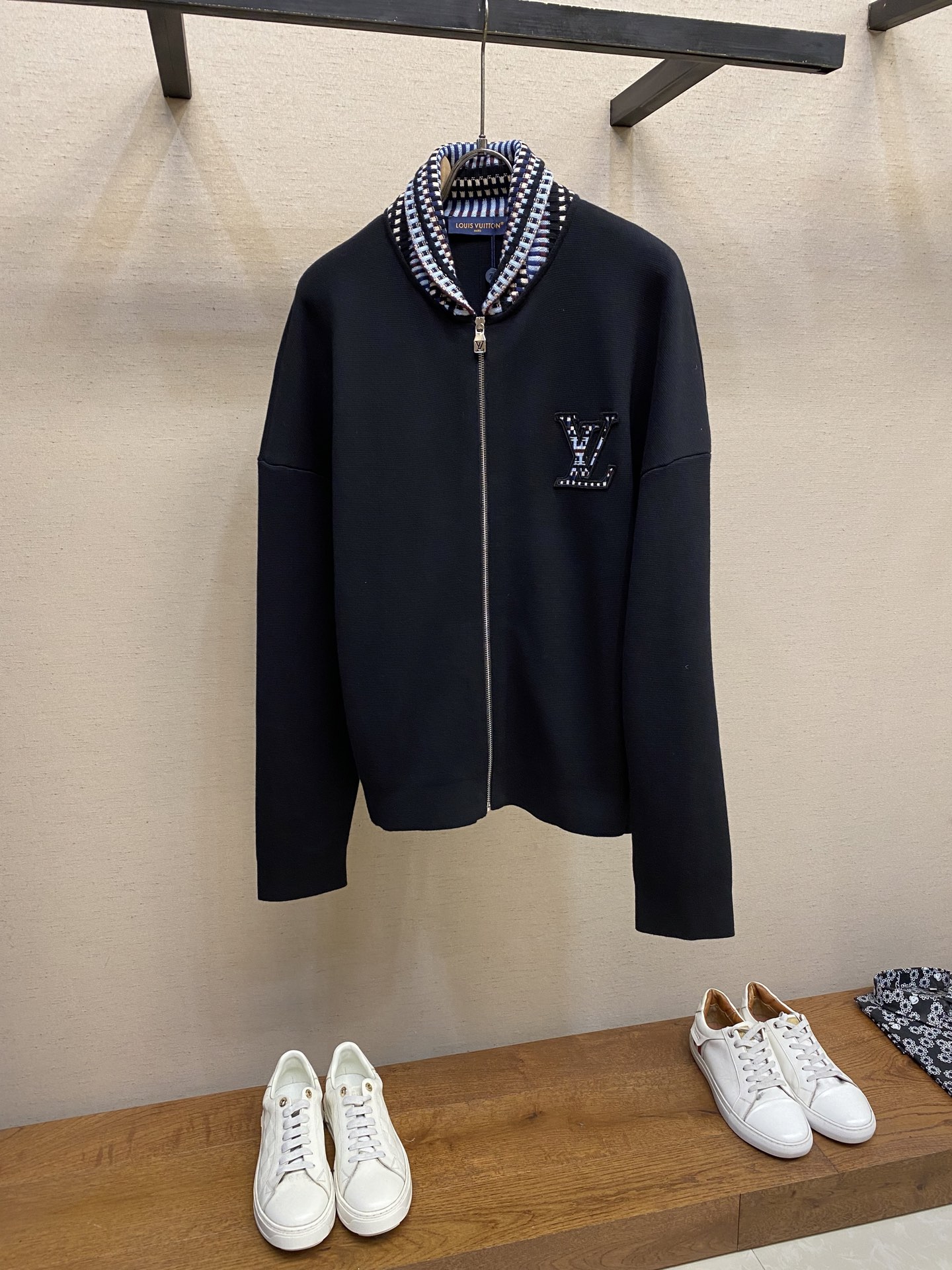LV Knit Bomber