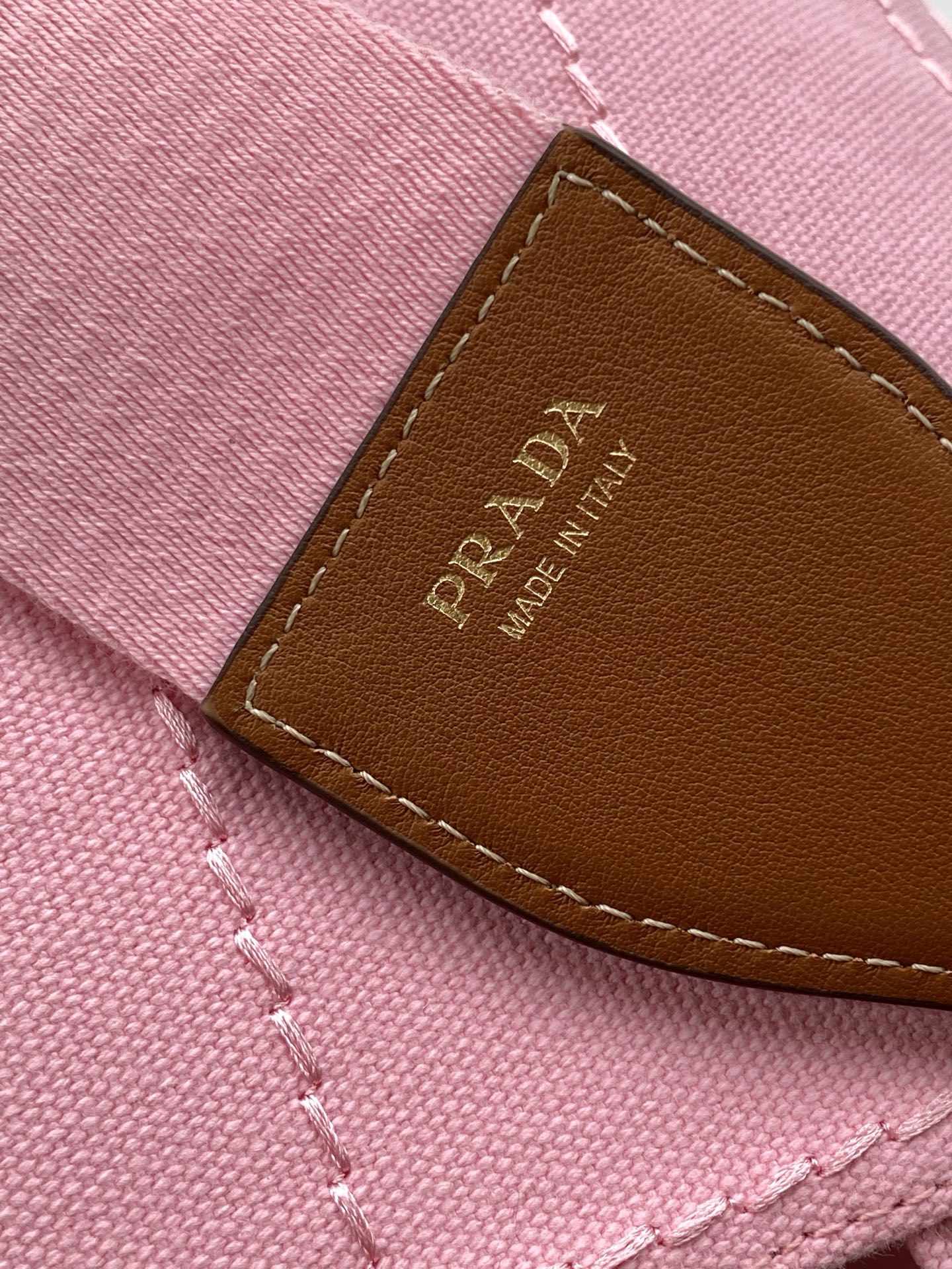 Prada Jardinière cotton canvas mini handbag