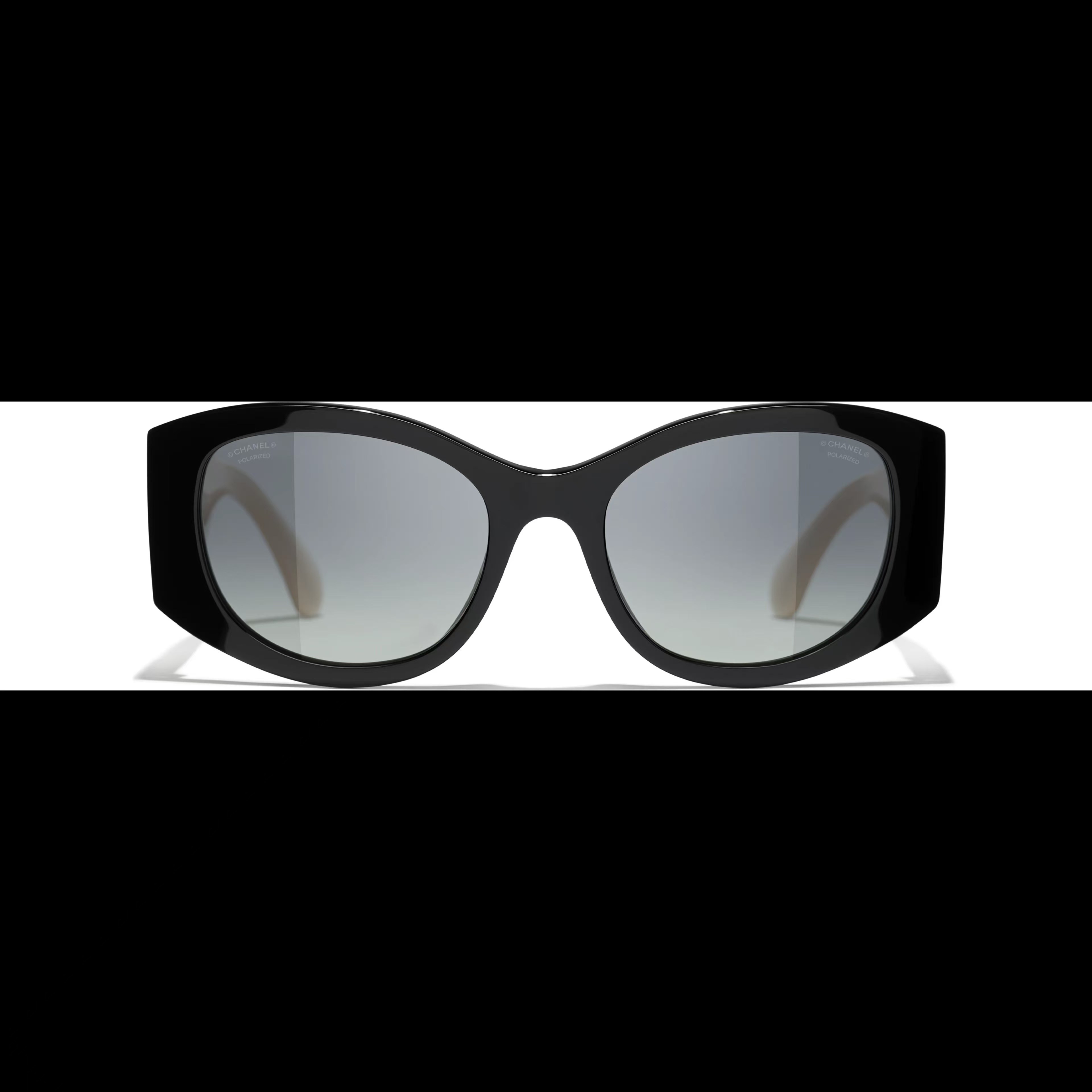 CHANEL-Oval Sunglasses