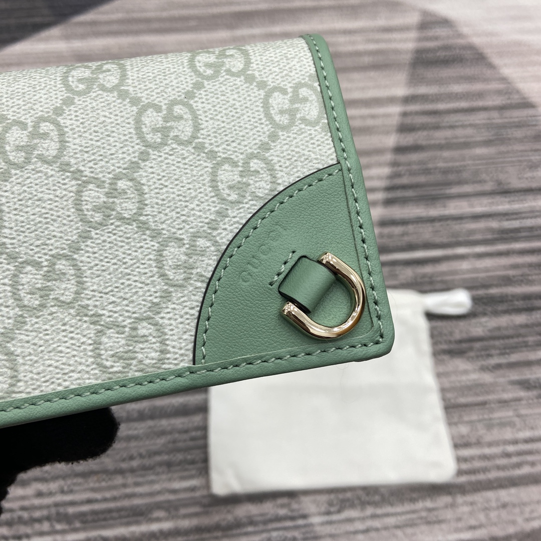 Gucci GG Emblem Mini Wallet