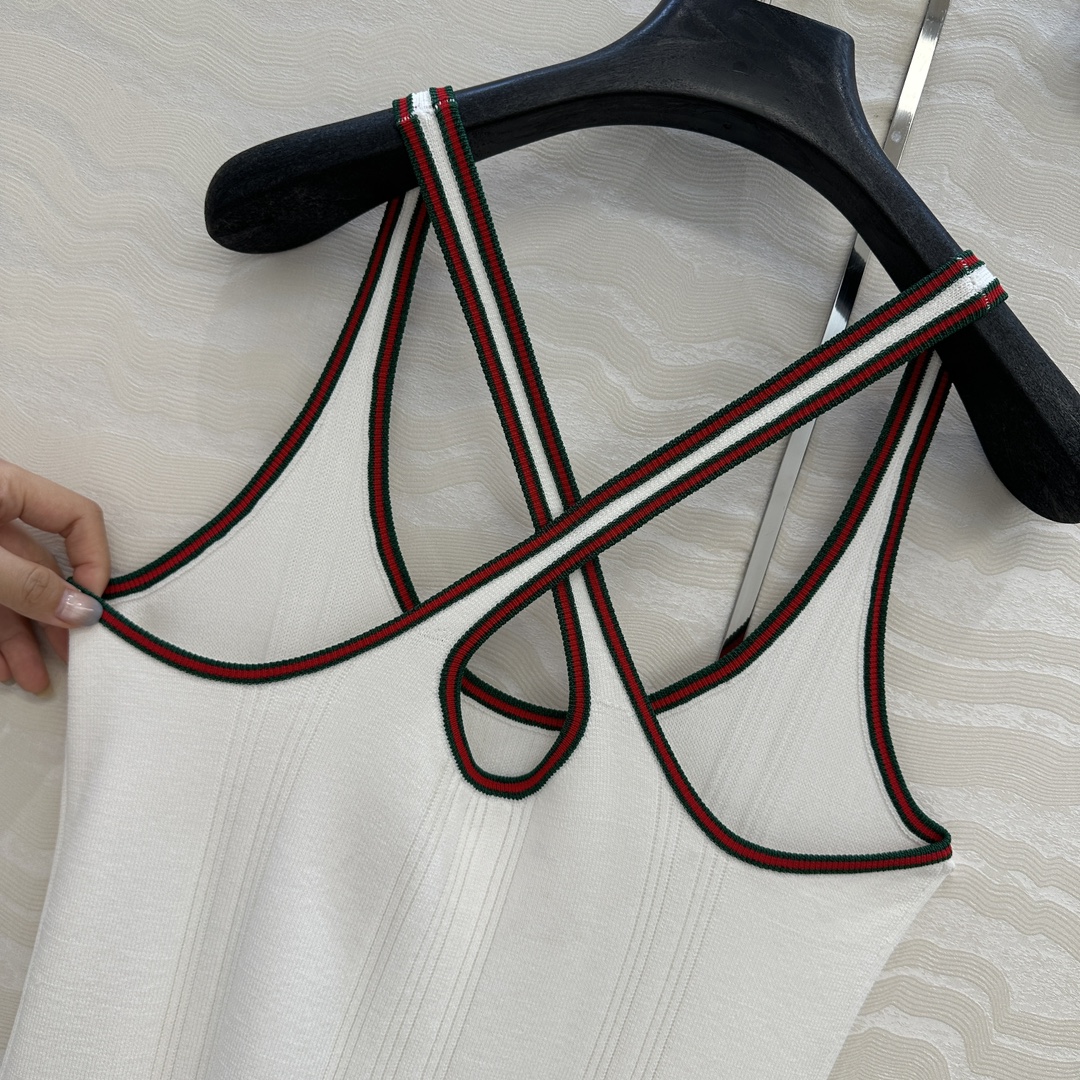 Gucci Dress with Web trim