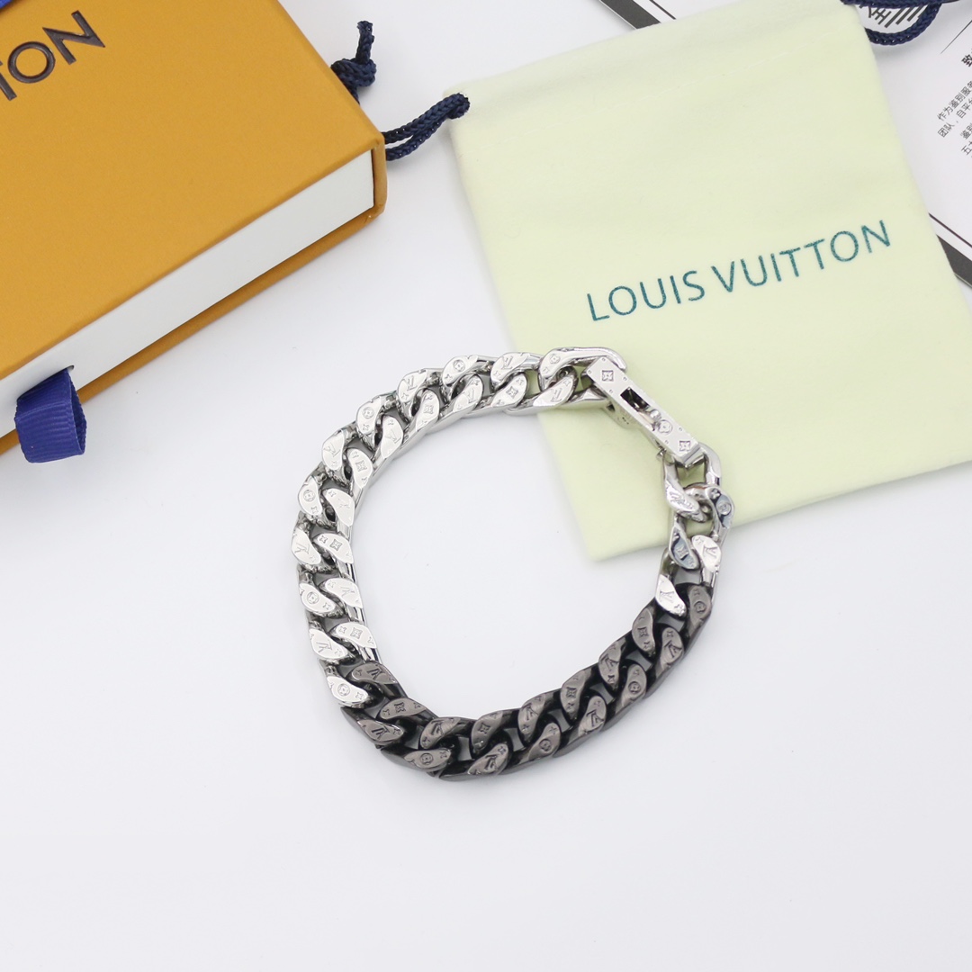 Louis Vuitton Cuban bracelet