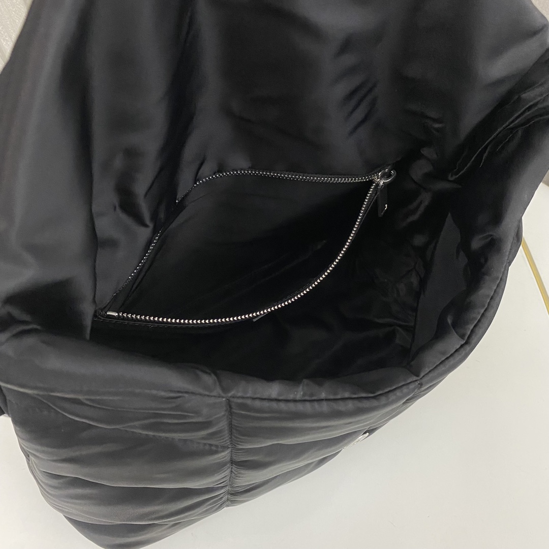 YSL 23 new Spring/Summer puffer Nylon Cloud bag