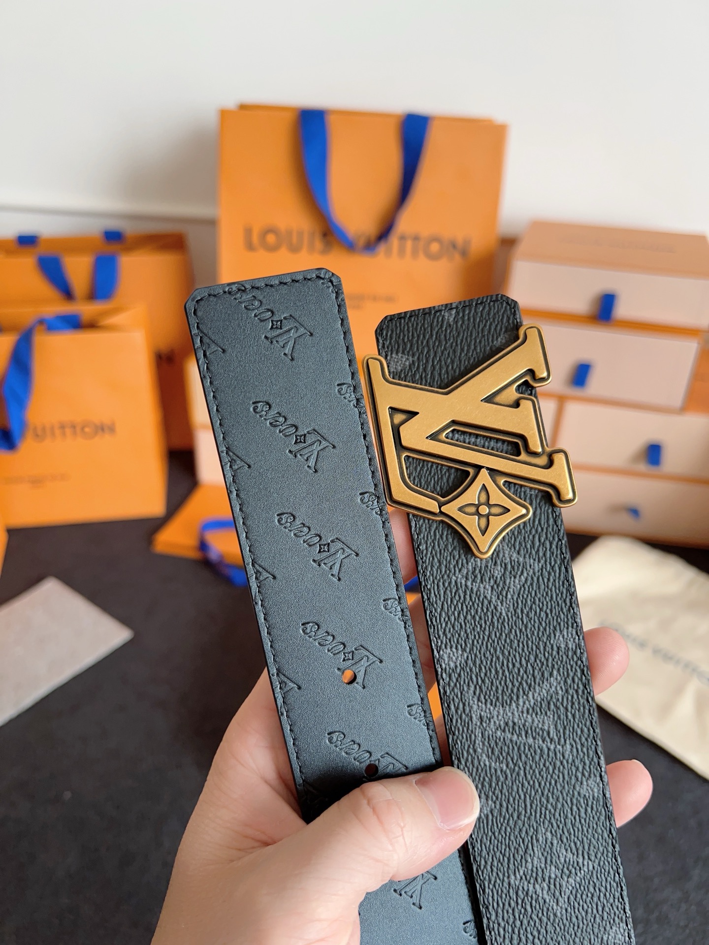 M4110T LV Flower 40mm Reversible Belt